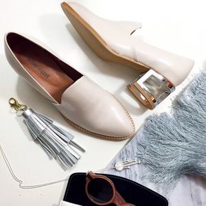 Jeffrey Campbell Size 8 Metal Cage Heel Loafers
